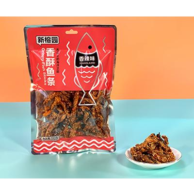 新榕园香酥鱼条100克（香辣味）